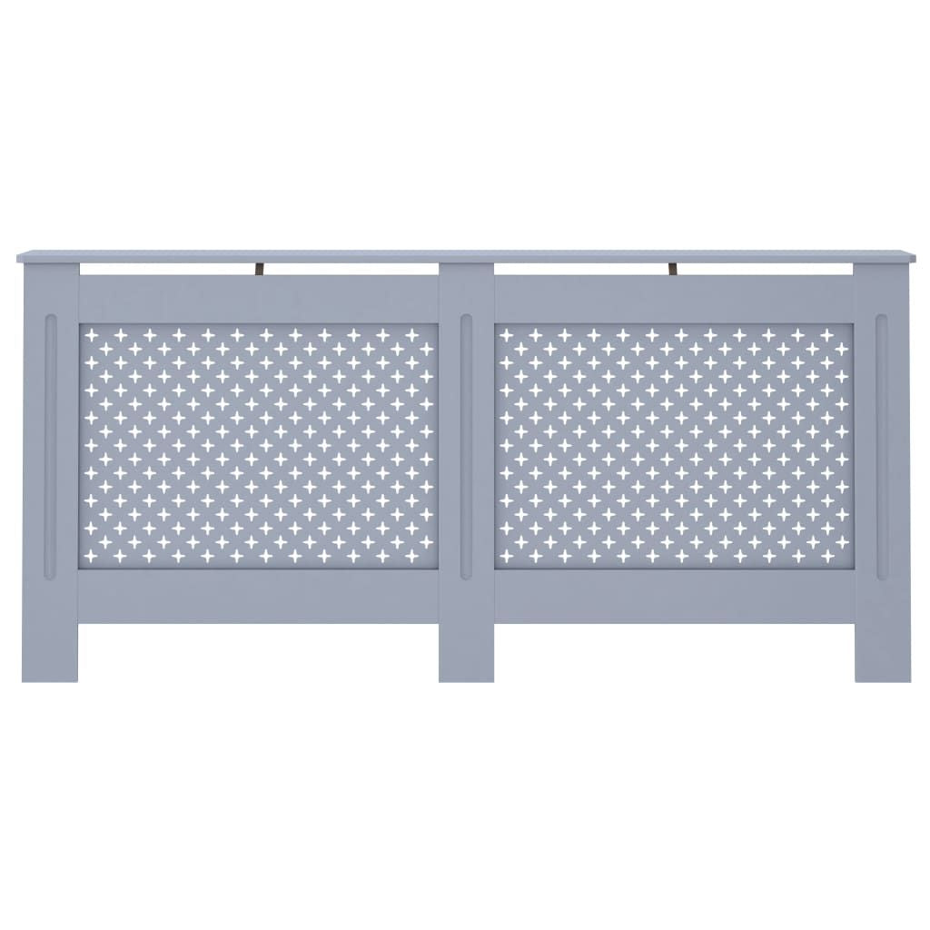 Radiator Cover Anthracite 67.7"x7.5"x32.1" MDF