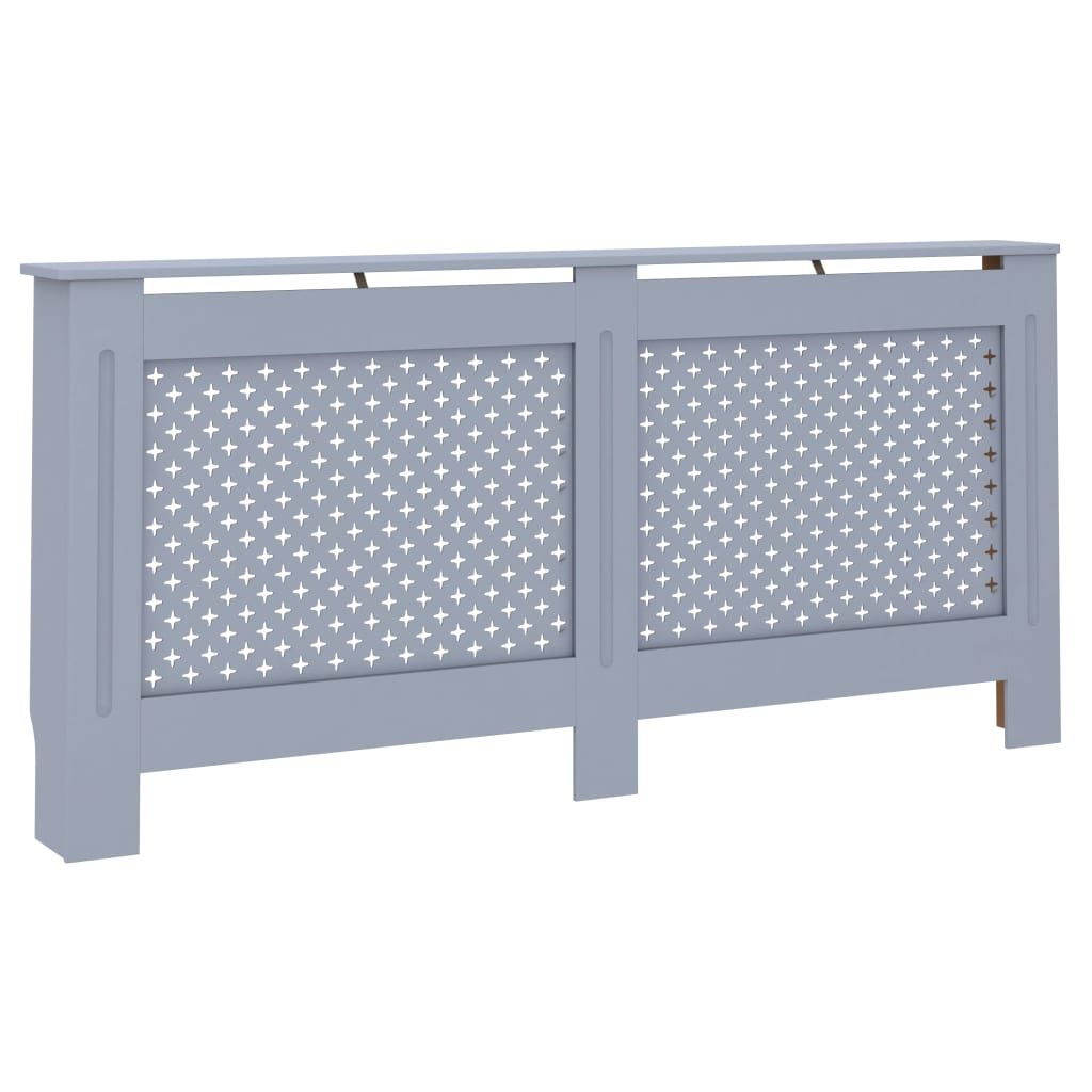 Radiator Cover Anthracite 67.7"x7.5"x32.1" MDF
