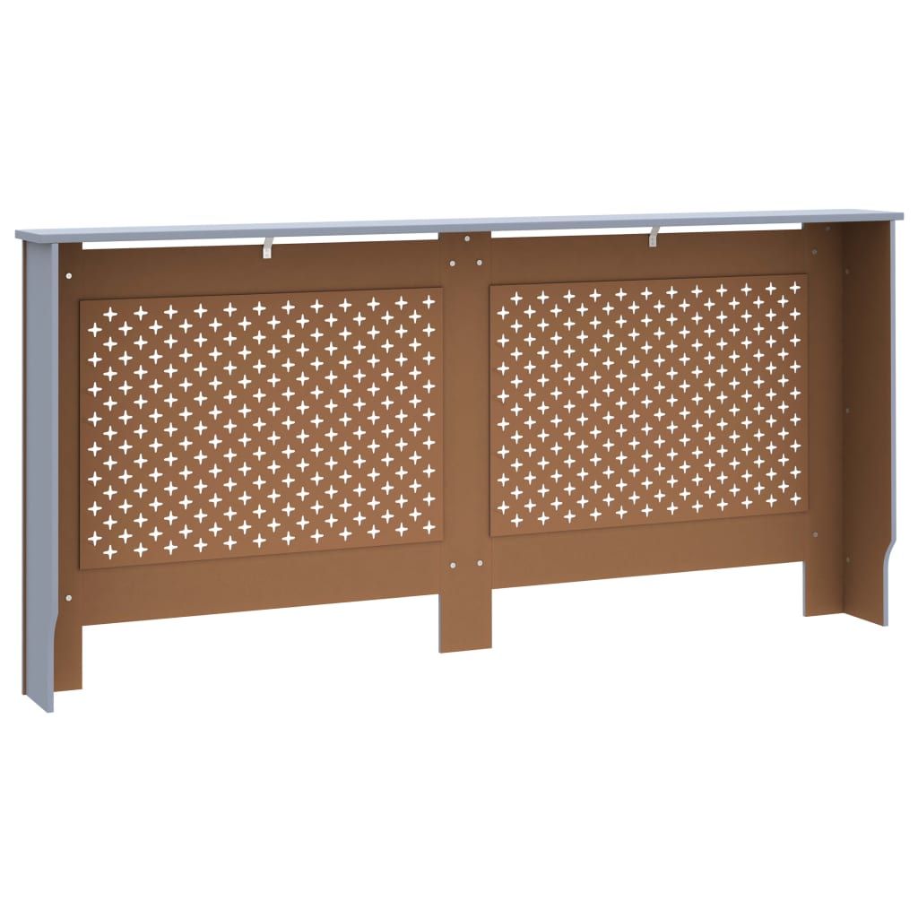 Radiator Cover Anthracite 67.7"x7.5"x32.1" MDF
