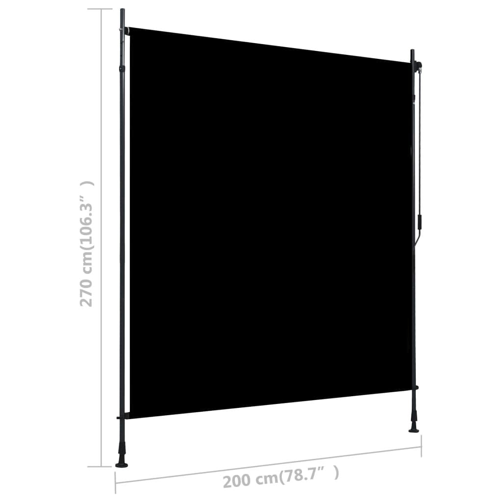 Roller Blind Anthracite