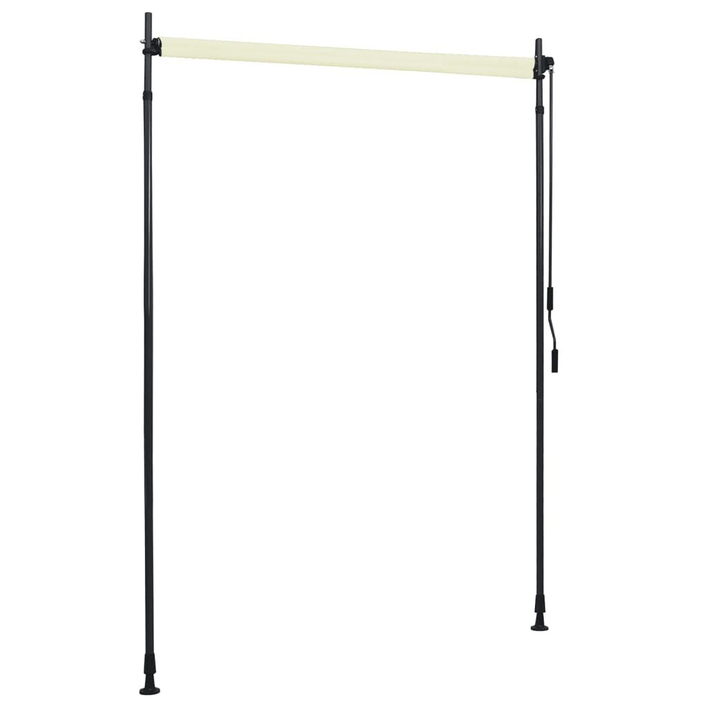 Roller Blind Cream Polyester with PA coating 59.1 x 106.3 in