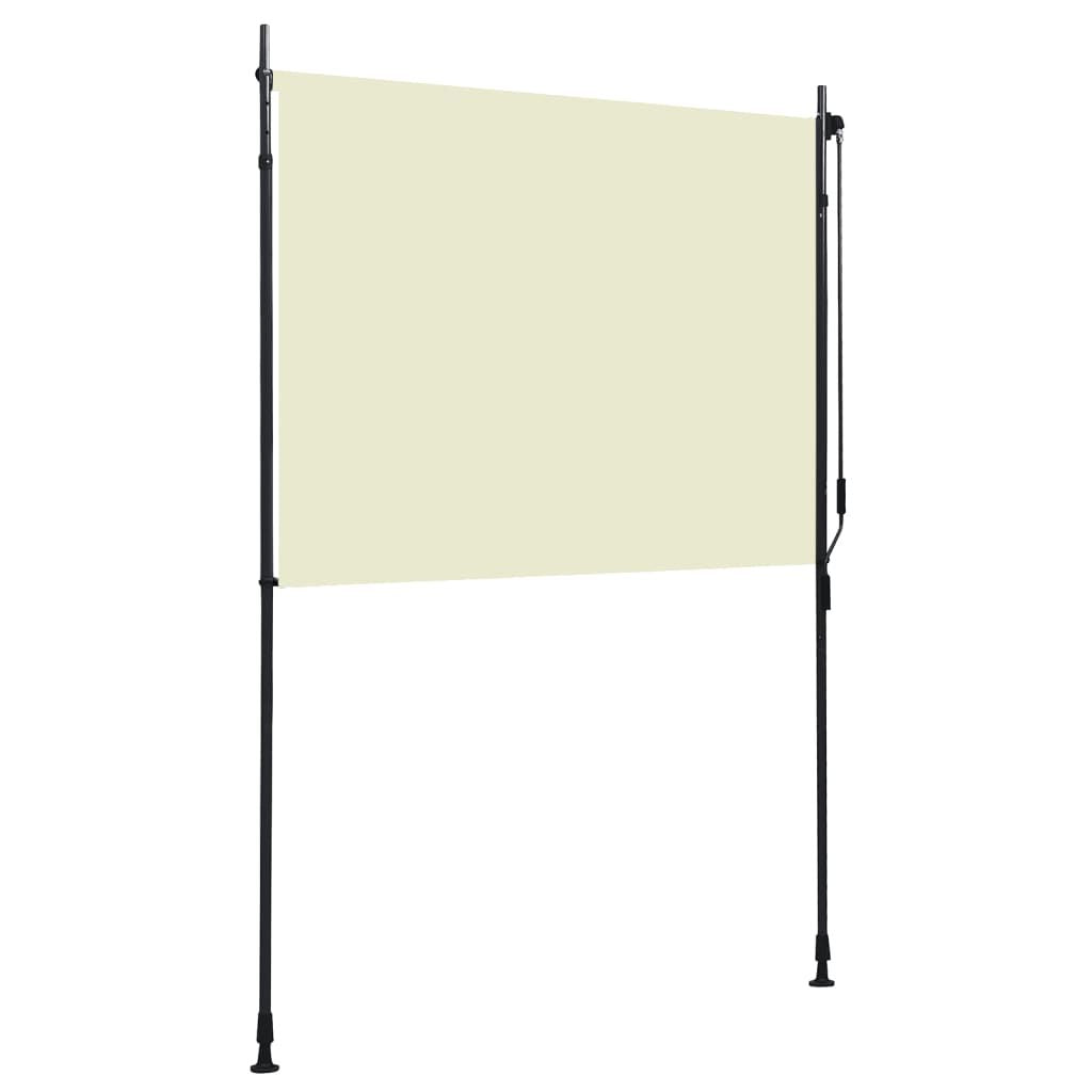 Roller Blind Cream Polyester with PA coating 59.1 x 106.3 in