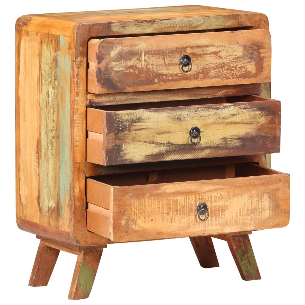 Sideboard 23.6"x13.8"x29.5" Solid Reclaimed Wood