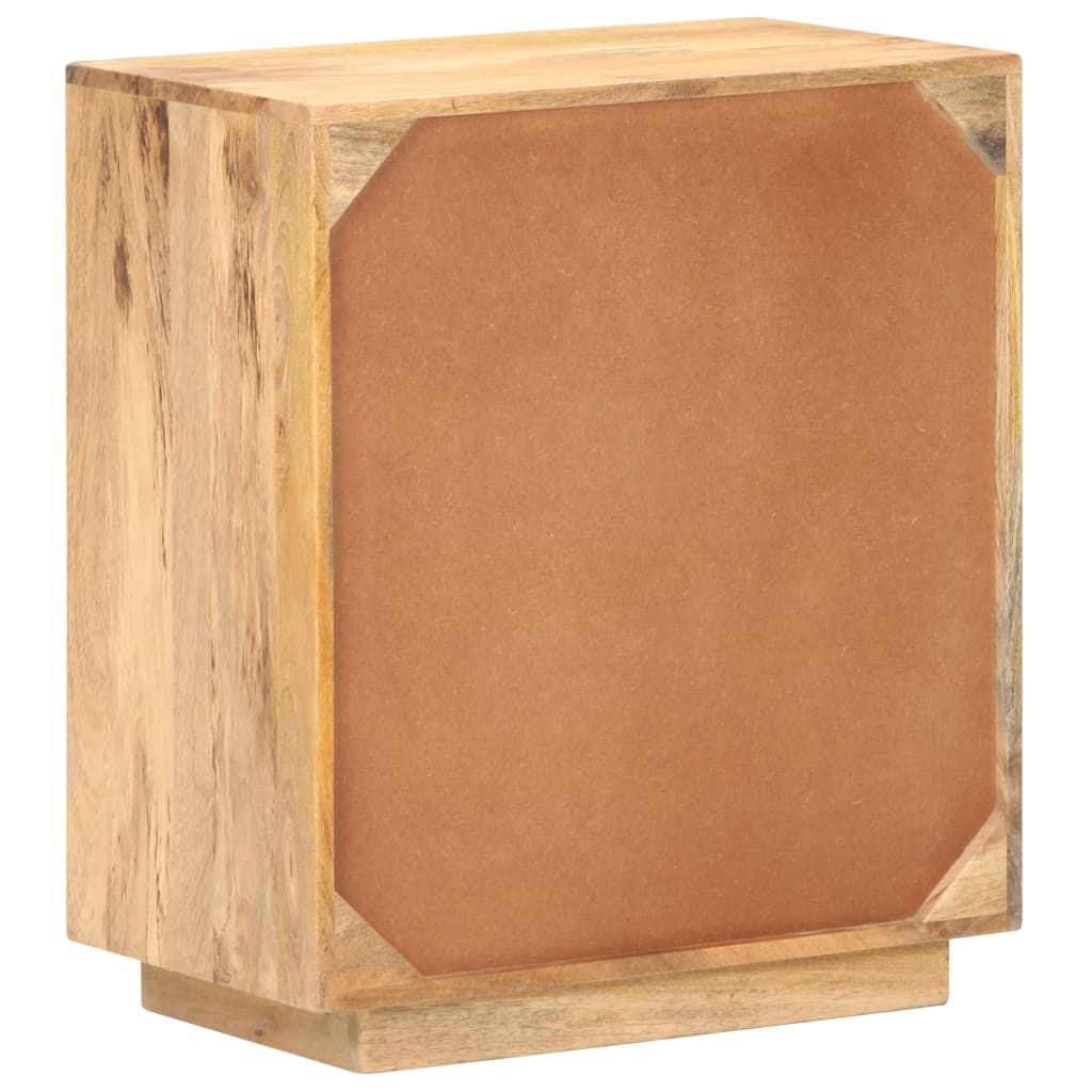 Sideboard Natural Timber Solid Mango Wood Sideboard Rectangular