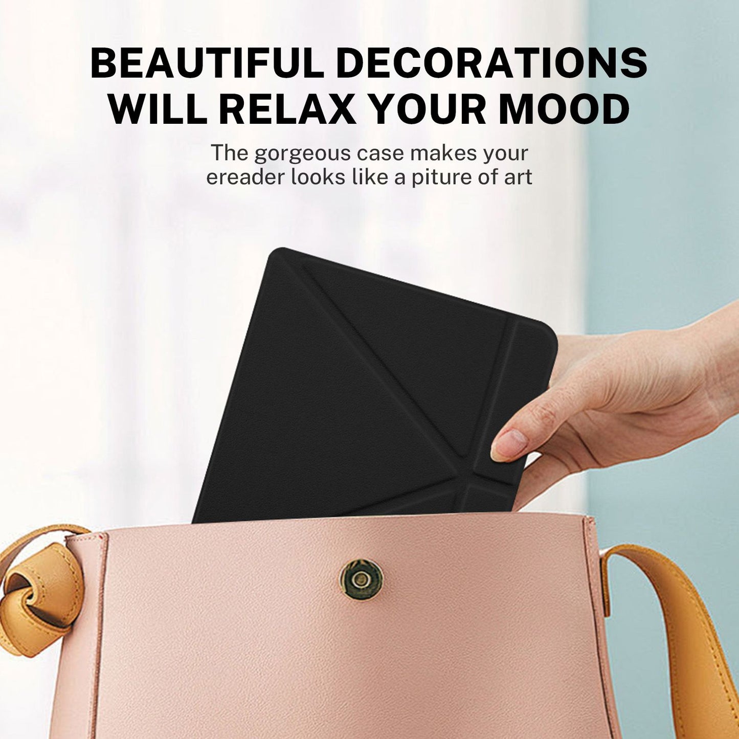Smart Case Compatible with 8 Inch Kobo Forma Ereader(Model: N782, 2018 Release), Includes a Screen Protector - 8" Premium PU Leather Cover with Auto Sleep/Wake