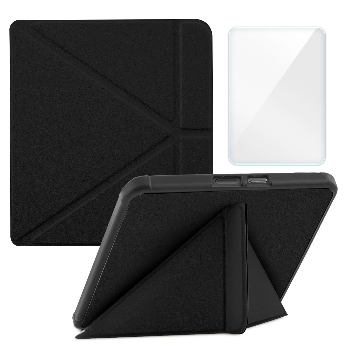 Smart Case Compatible with 8 Inch Kobo Forma Ereader(Model: N782, 2018 Release), Includes a Screen Protector - 8" Premium PU Leather Cover with Auto Sleep/Wake