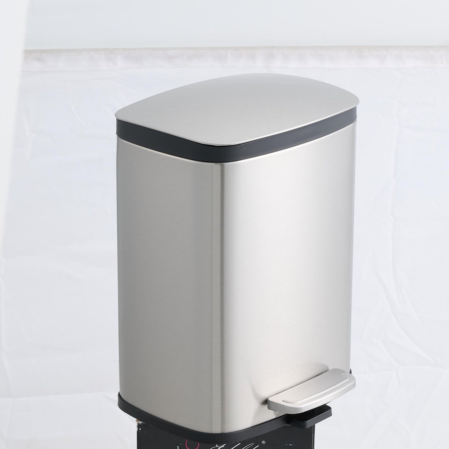 SSTC003-5L-S, Stainless Steel Kitchen Trash Can, 5L