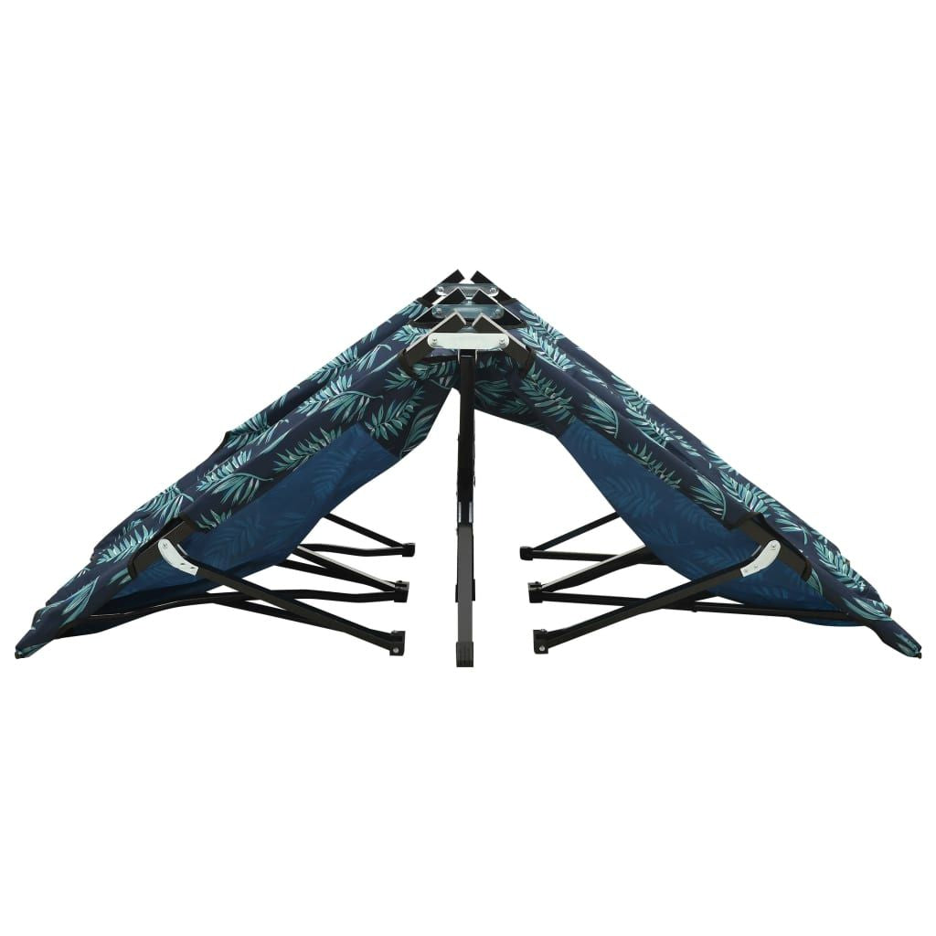 Sun Lounger Leaf Print