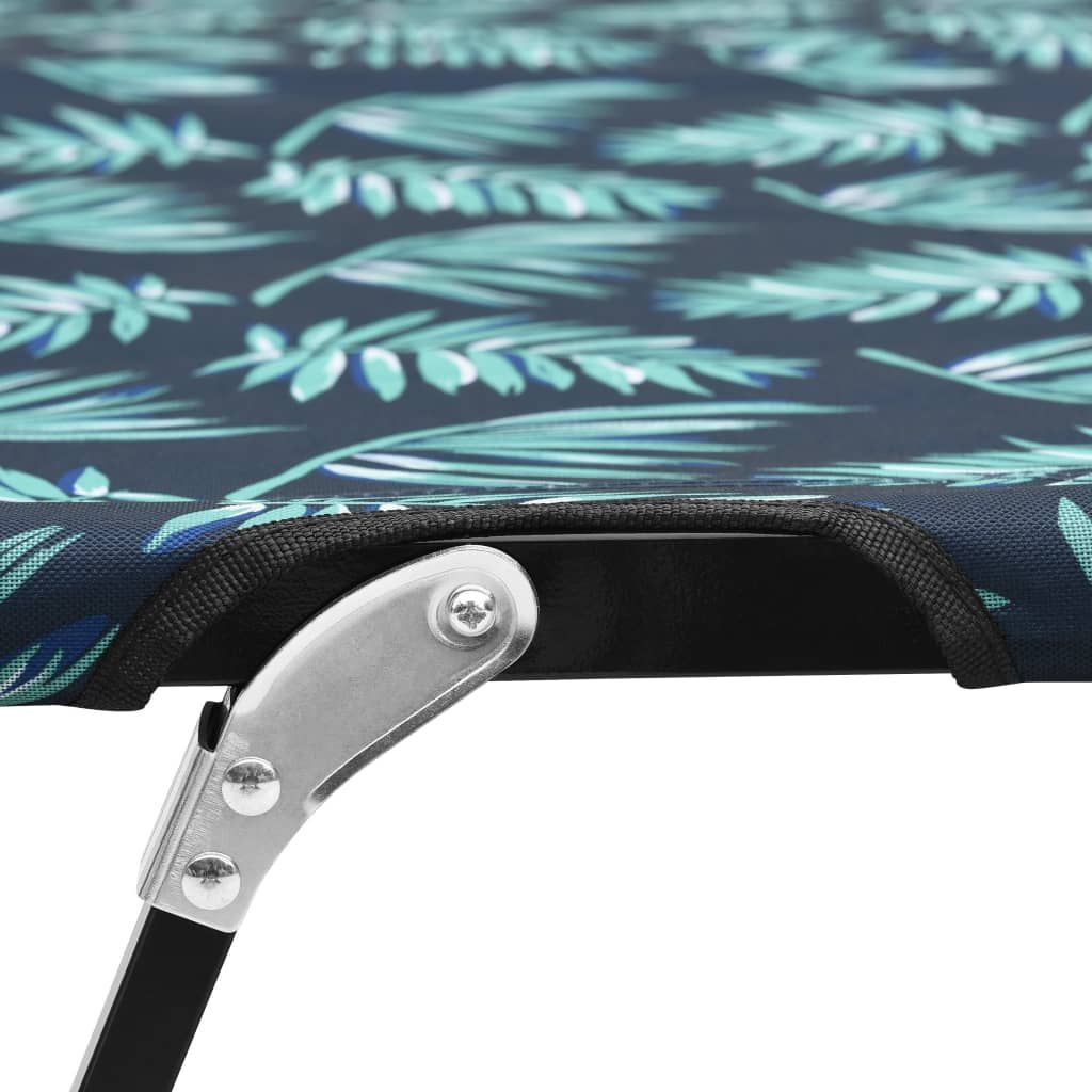 Sun Lounger Leaf Print