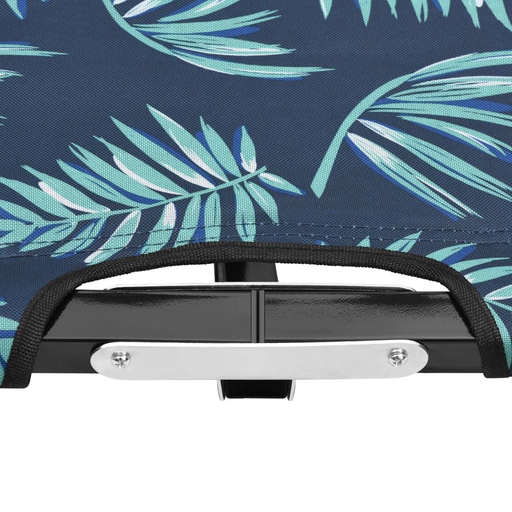 Sun Lounger Leaf Print