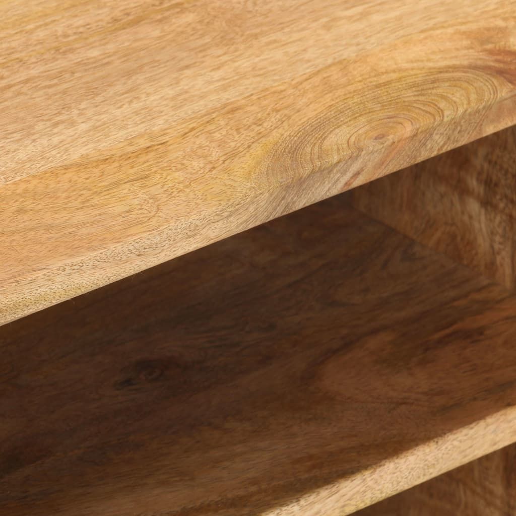 TV Cabinet Natural Mango Solid Mango Wood 45.7 x 11.8 x 13.8 in