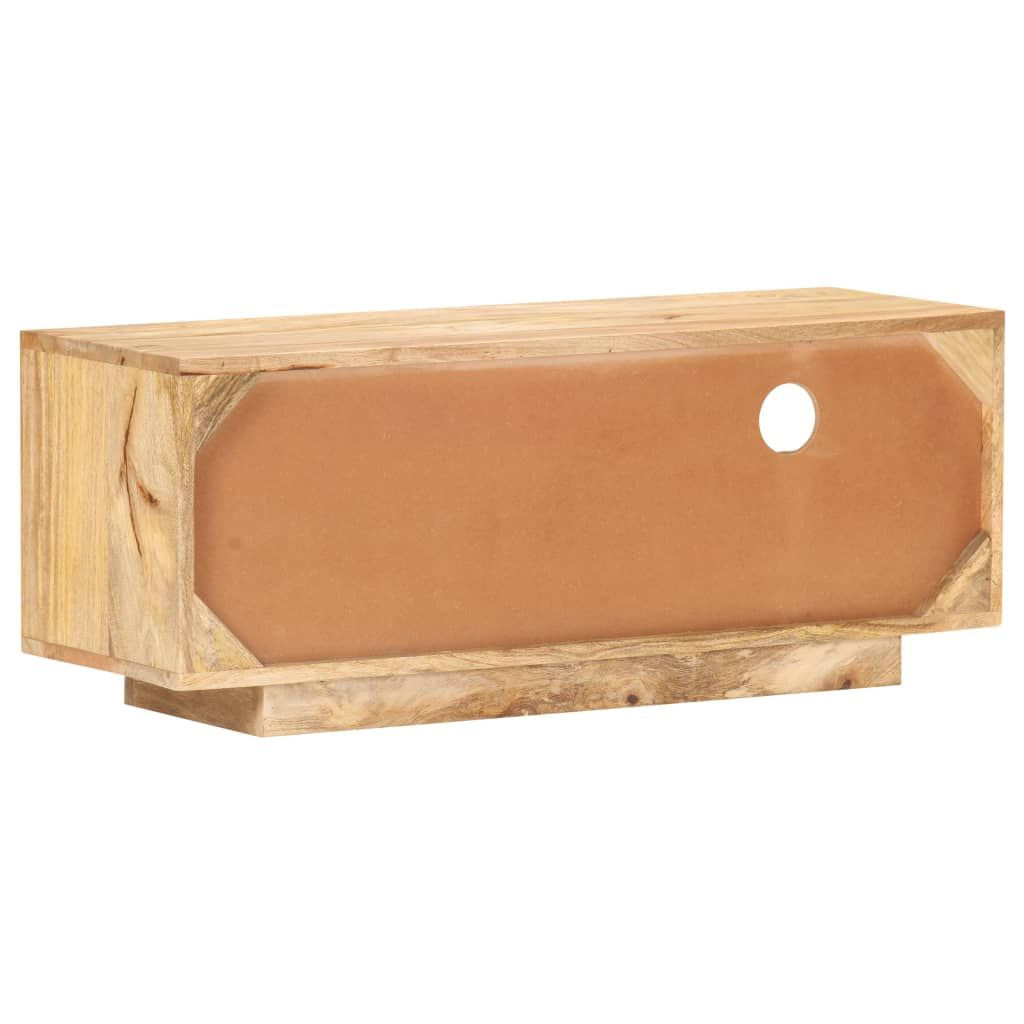 TV Cabinet Natural mango wood Solid mango wood Medium TV Cabinet