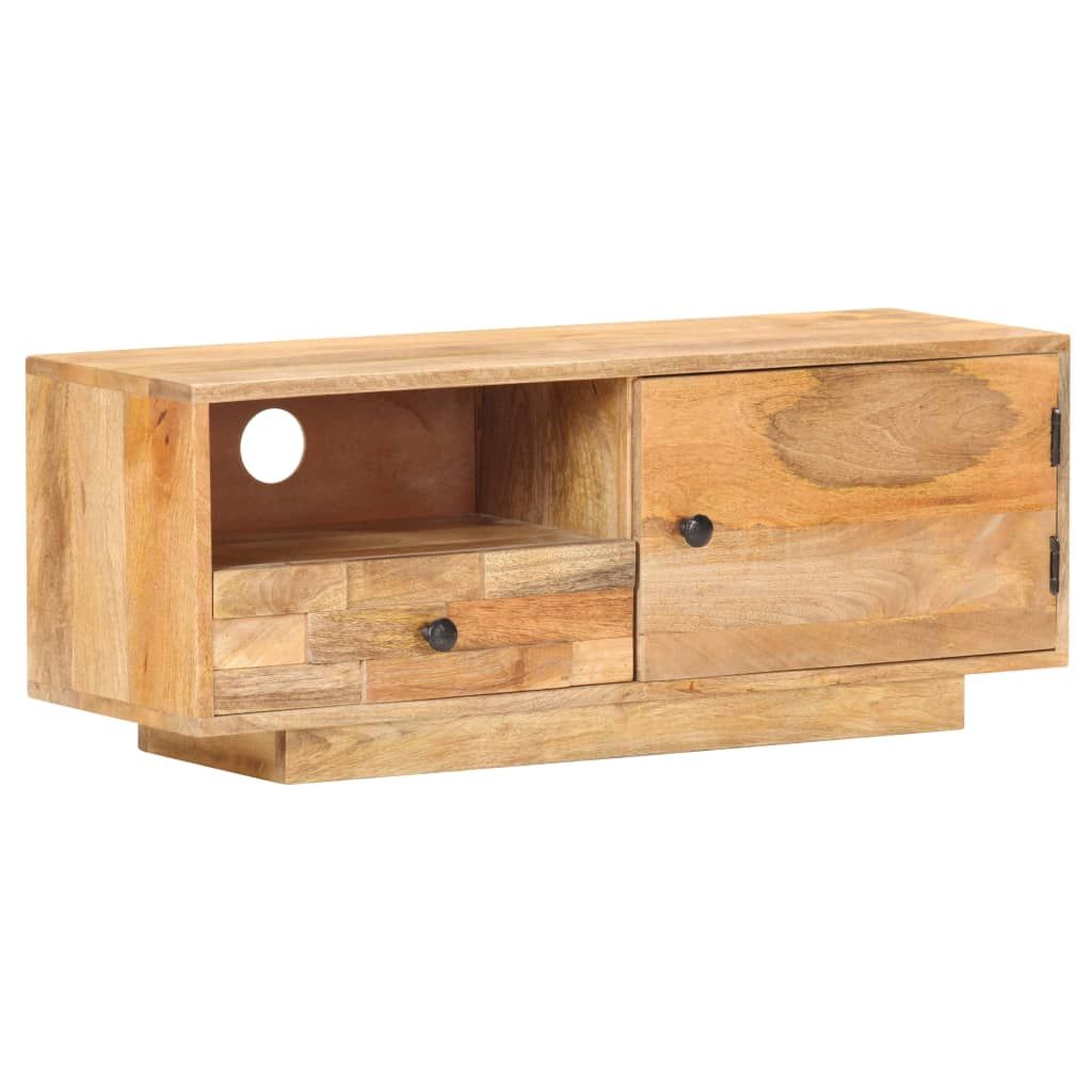 TV Cabinet Natural mango wood Solid mango wood Medium TV Cabinet