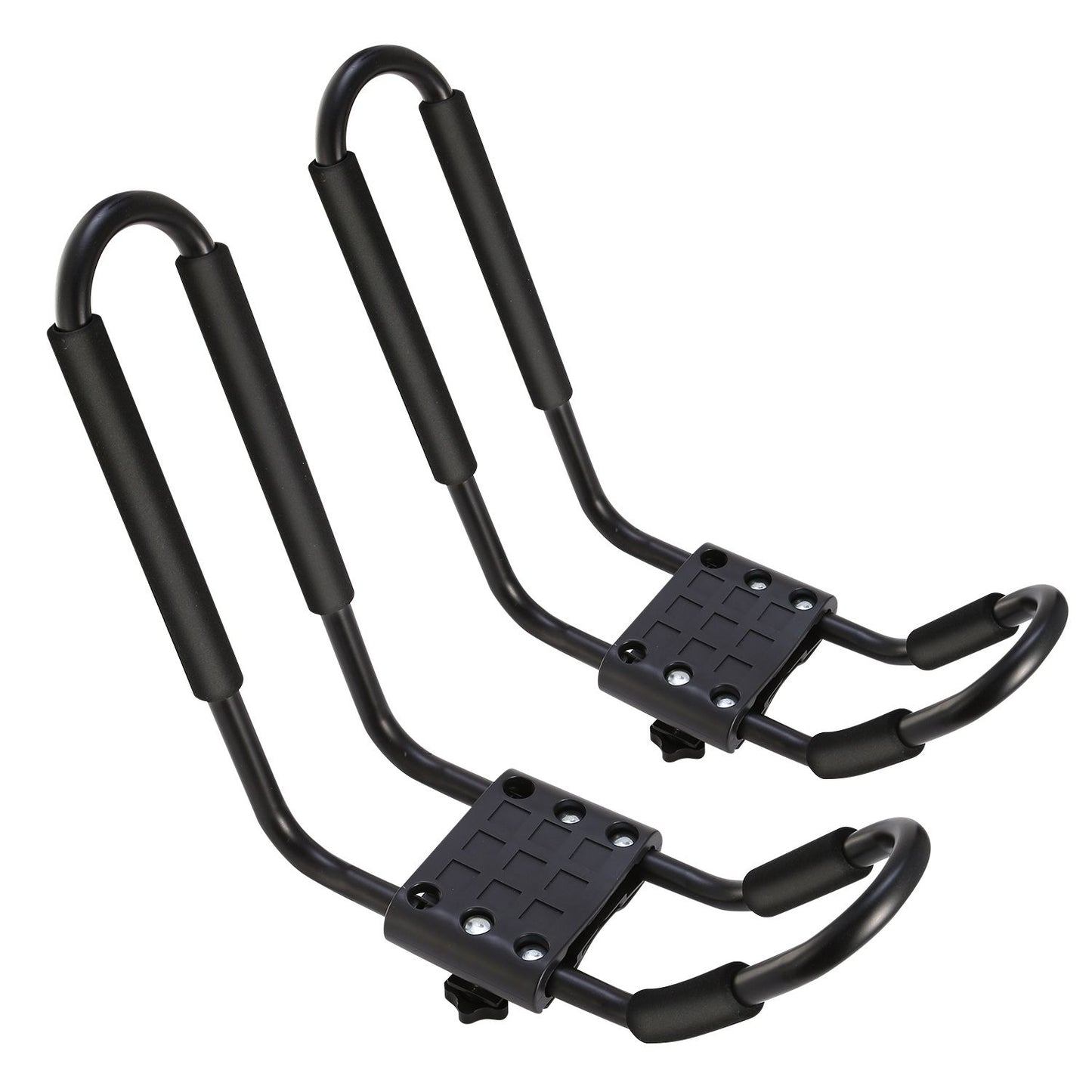 Universal Kayak Roof Rack J Bar, 1 Pairs-Bar Rack HD Kayak Carrier Canoe Boat Surf Ski Roof Top Mount Car SUV Crossbar