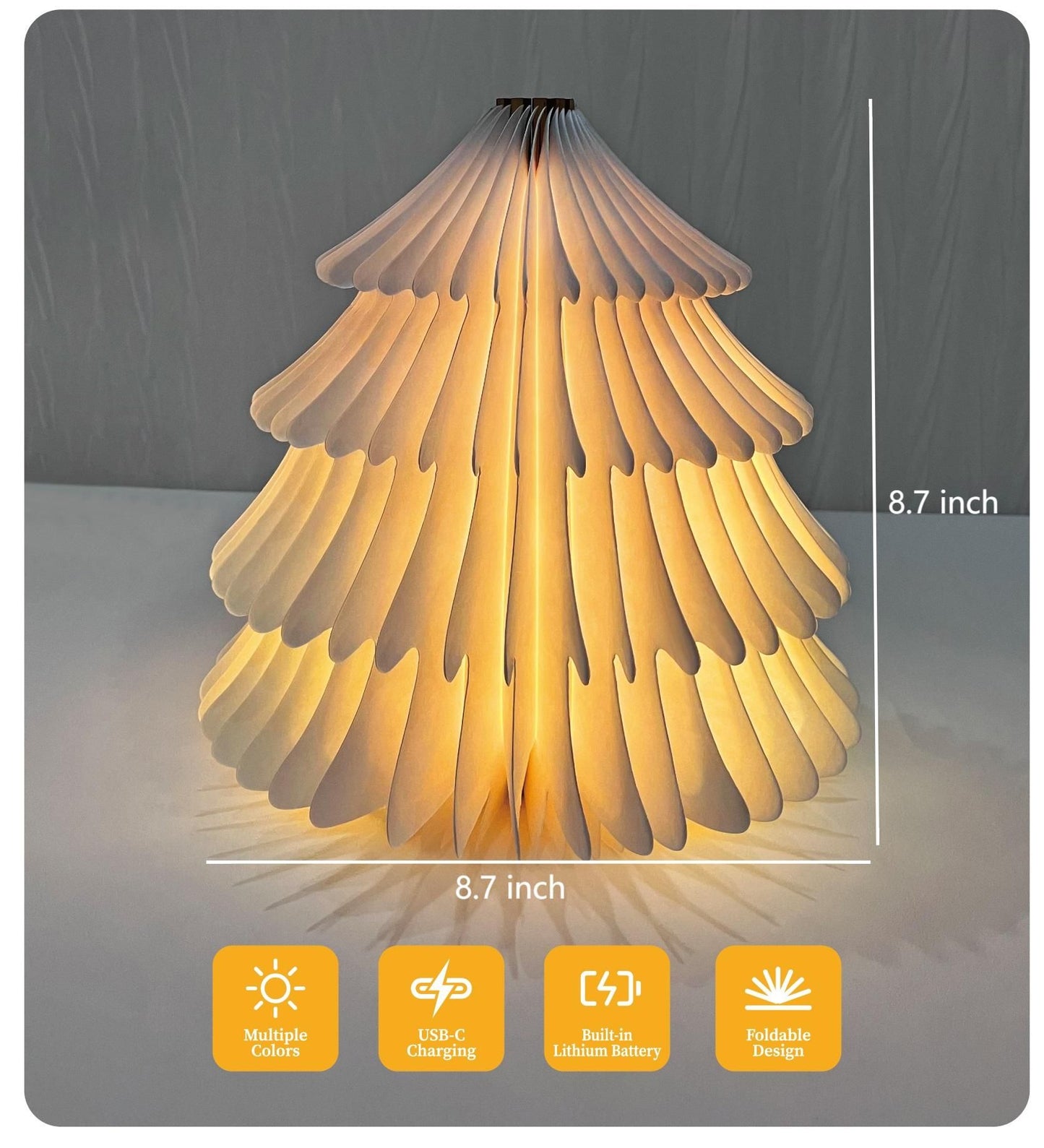 Valentines Day gift, Tree night light for her
