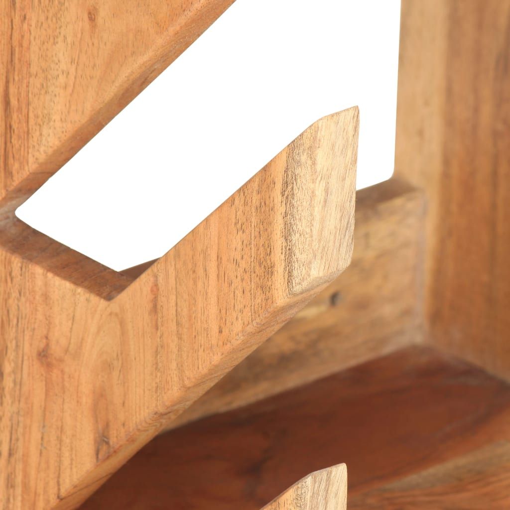 Wall Mounted Skateboard Holder 9.8"x7.9"x11.8" Solid Acacia Wood