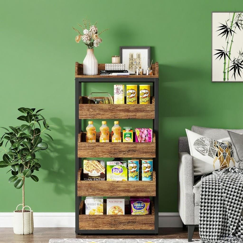 Wood Fruit  Rack