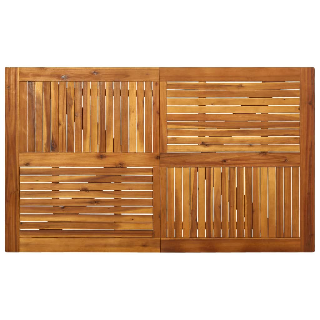 Wooden Table Natural wood Solid acacia wood Large Durable